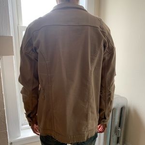 Distressed Kollar Clothing Denim Jacket